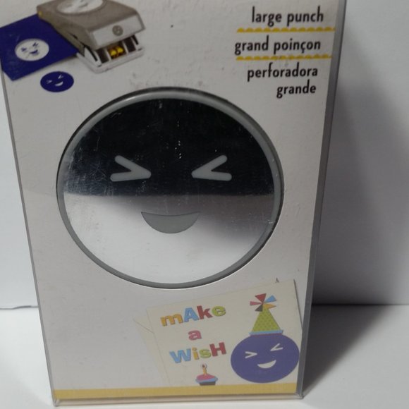 ek Tools Craft Paper Punch Smiley Face Emoji - Picture 3 of 8